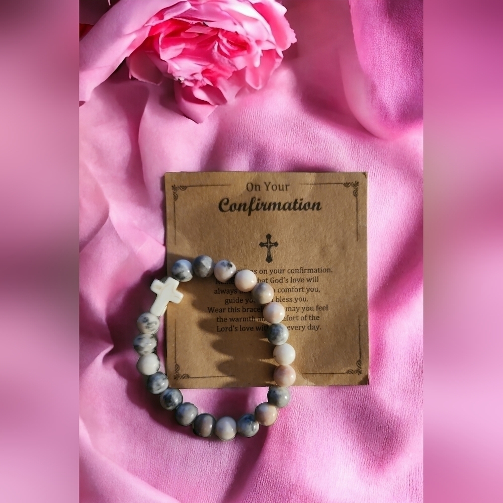 On Your Confirmation beaded bracelet